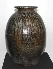 Paul Meltzer, Large salt glazed stoneware vase