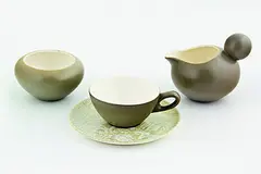 Dorothy Thorpe, PAT.473 Monterrey Tea Set, for Crown Lynn Potteries, New Zealand.