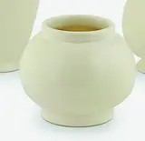 Ernest Shufflebotham for Crown Lynn, Handpotted ovoid vase