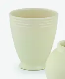Ernest Shufflebotham for Crown Lynn, Handpotted beaker form