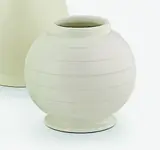 Ernest Shufflebotham for Crown Lynn, Handpotted ovoid vase