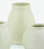 Ernest Shufflebotham for Crown Lynn, Handpotted ovoid vase