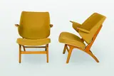 Hans Olsen, A pair of Teak Easy 'Baby Bear' Chairs, for IB Koford Larsen, Denmark 1950.