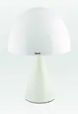 Guzzini, A white Italian table lamp