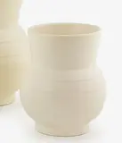 Ernest Shufflebotham for Crown Lynn, Handpotted ovoid vase