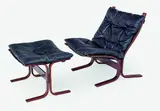 Ingmar Relling, A Siesta Chair and matching ottoman
