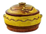 Winchcombe Pottery, A large slipware casserole dish