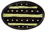 Michael Cardew, An oval slipware platter