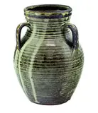 Michael Cardew Abuja Pottery, Stoneware baluster shaped vase