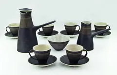 Dame Lucie Rie and Hans Coper, Six place coffee set