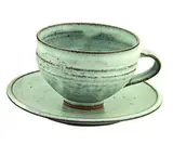 Gwyn Hanssen Piggott, Four stoneware cups and saucers
