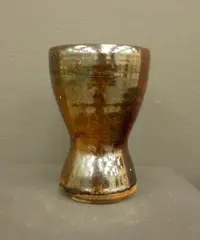 St Ives, A stoneware waisted vase