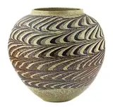 Mashiko Pottery, An impressive stoneware vase