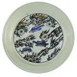 Roy Cowan, "An outing" Stoneware charger