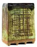 Juliet Peter, Slab sided stoneware floor vase