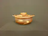 Harry & May Davis, Crowan Pottery small lidded casserole dish
