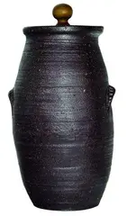 Large salt glazed crock by Barry Brickell, sold Jun 2011
