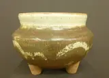 Carl Vendlebosch, Stoneware cauldron shaped vase