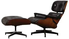 Charles and Ray Eames, A vintage Lounger and Ottoman