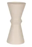 John Parker, Matt white stoneware waisted vase