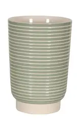 Keith Murray for Wedgewood, Shape 4215 vase cylindrical slip ware