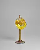 Tiffany Studios, Jack-in-the-Pulpit Vase, Favrile glass, engraved '4665 D L