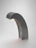 Jacques Le Chevallier, Chistera lamp, aluminium
