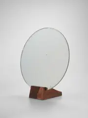 Rare Table Mirror by Émile-Jacques Ruhlmann, glass and mahogany, offered Dec 2022