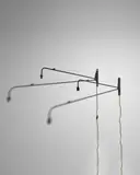 Jean Prouvé, Pair of 'Potence' Wall Lamps