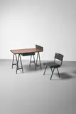 Jacques Quinet, Desk and Chair