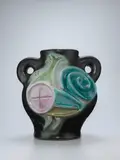 Georges Jouve, Important 'Coq' Vase