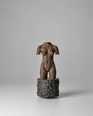 MOCA Torso by Robert Graham, patinated bronze, sold Dec 2022