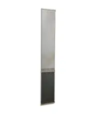 Mirror by Ettore Sottsass, Santambrogio e De Berti edition, nickel plated, with smoked glass, offered Dec 2022