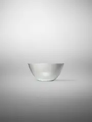 Carlo Scarpa, Rare Lattimo Bowl, , lattimo glass with iridized surface, acid stamp 'venini murano MADE IN ITALY'