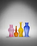 Four Opalino Vases by Paolo Venini, sold Dec 2022