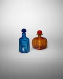 Two Spirali Bottles by Paolo Venini, sold Dec 2022