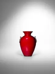 Monumental Paste Vitrea Vase by Flavio Poli, sold Dec 2022
