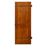 Thomas Molesworth, Mounted Door, pine, wrought-iron