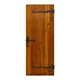Thomas Molesworth, Mounted Door, pine, wrought-iron