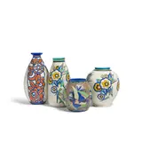 Charles Catteau, Group of Four Vases