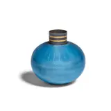 David Andersen, Vase, enameled silver, stamped 'DAVID ANDERSEN NORWAY STERLING' and '925 S' with scales hallmark, numbered '3983' on underside