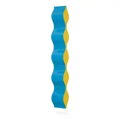 George Ernstson, Wave, wood, fiberglass, resin, lacquer, and polyurethane