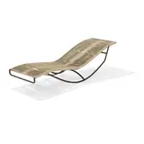Walter Lamb, Waikiki Lounge Chair, for Brown Jordan, model 1170-7800, bronze tubing, rope
