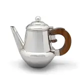 Spratling, Coffee Pot, sterling, wood