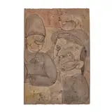 Autorretrato con Inquisidores by Jose Luis Cuevas, sold Oct 2022