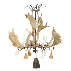 Chandelier by Tony Duquette, sold Oct 2022