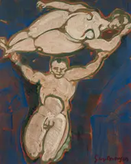 Guy Anderson, Untitled (Man and Woman)