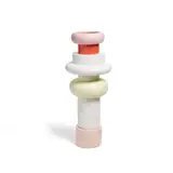 Flavia Totem (Multicolor) by Ettore Sottsass, glazed ceramic, signed 'E, sold Oct 2022