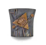 Torso V by Arnaldo Pomodoro, patinated bronze, sold Oct 2022