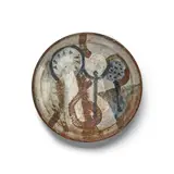 Large Bowl by Peter Voulkos, glazed and decorated stoneware, incised 'Voulkos' on underside, sold Oct 2022